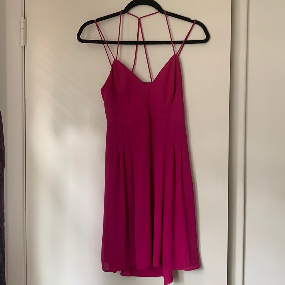 Fuchsia EXPRESS mini dress